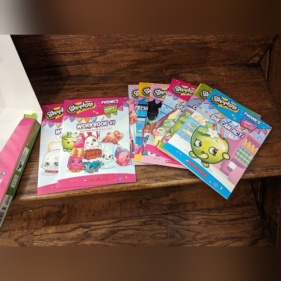 Shopkins phonics book set & workbooks, ages 3-6 - Picture 4 of 7
